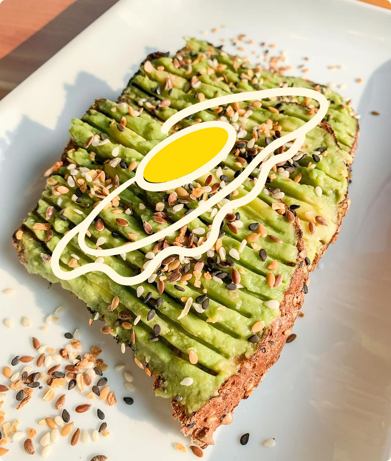 Oats & Toast brand application.